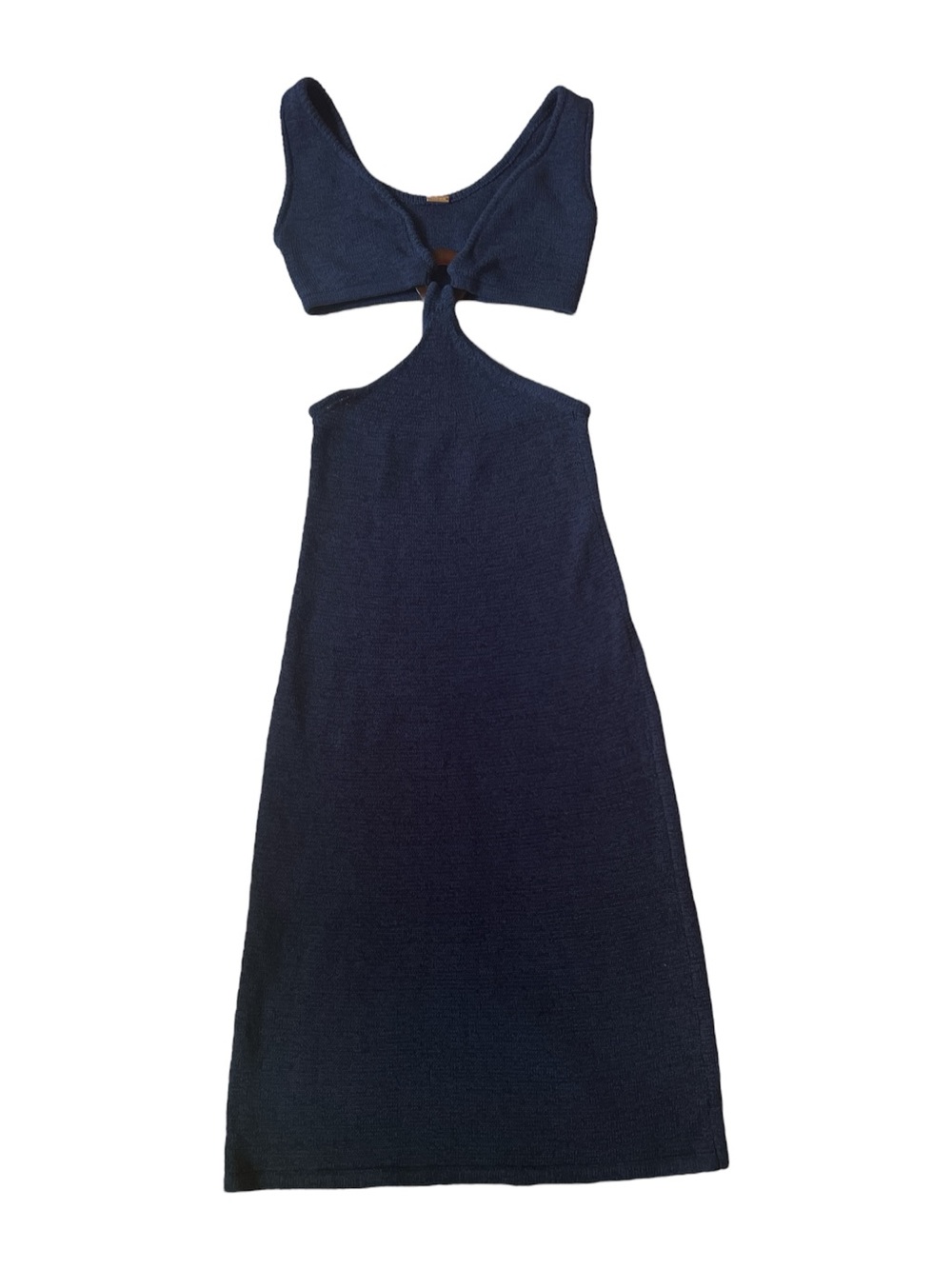 Cult Gaia Bank Knit Midi Dress, in Ink - Picture 4 of 8